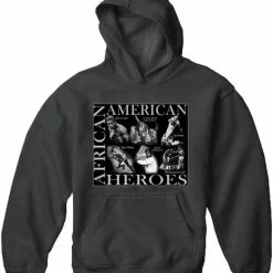 Bewild African American Sports Heroes Adult Hoodie Nationality & Ethnic 17 Bewild African American Sports Heroes Adult Hoodie Nationality & Ethnic
