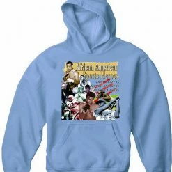 Bewild Nationality & Ethnic African American Sports Heroes Adult Hoodie