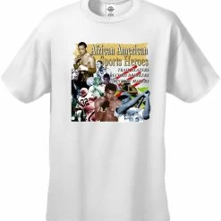 Bewild African American Sports Heros Men's T-Shirt Nationality & Ethnic