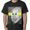 Bewild Comic Con & Gaming Clothing, Video Game Albert Sponge-stein Mens T-shirt