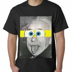 Bewild Comic Con & Gaming Clothing, Video Game Albert Sponge-stein Mens T-shirt