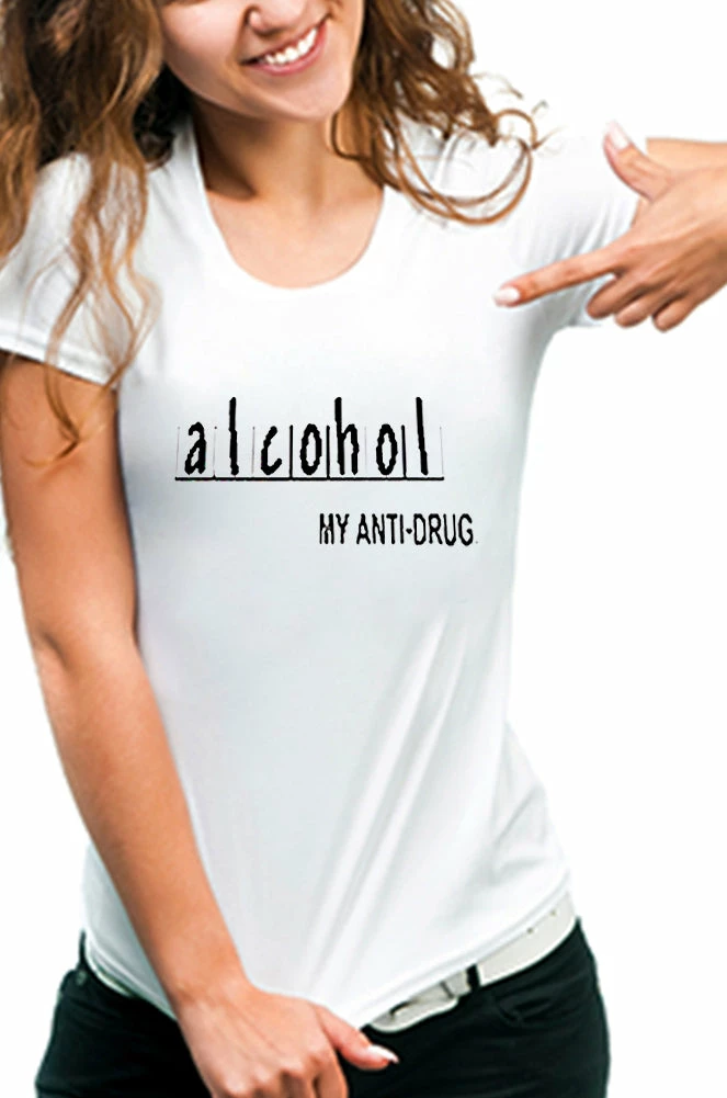 Bewild Alcohol Anti-Drug Girls T-Shirt Cool Funny & Offensive 3 Bewild Alcohol Anti-Drug Girls T-Shirt Cool Funny & Offensive