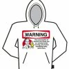 Bewild Alcohol Warning Hoodie