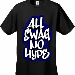 Bewild Cool Funny & Offensive All Swag No Hype Men's T-Shirt