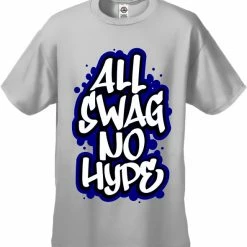Bewild Cool Funny & Offensive All Swag No Hype Men's T-Shirt
