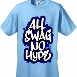 Bewild Cool Funny & Offensive All Swag No Hype Men's T-Shirt