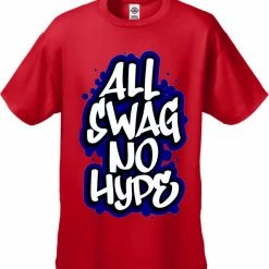 Bewild Cool Funny & Offensive All Swag No Hype Men's T-Shirt