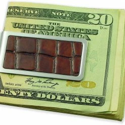 Bewild Alligator Pattern Money Clip