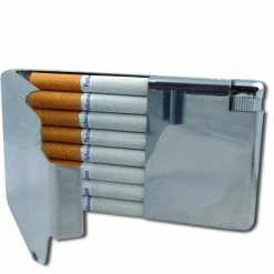 Bewild All In One Cigarette Case With Cigarette Lighter (For Regular Size Only)