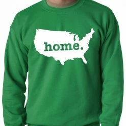Bewild America Is Home Crewneck