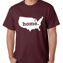Bewild America Is Home Mens T-shirt