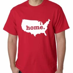 Bewild America Is Home Mens T-shirt