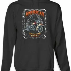 Bewild American Biker "Forged In Tradition" Hoodie Biker Style