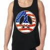 Bewild American Flag Peace Sign Tanktop