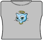 Bewild Cool Funny & Offensive Angel Kitty Girls T-Shirt 7 Bewild Cool Funny & Offensive Angel Kitty Girls T-Shirt