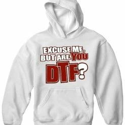 Bewild Are You DTF? Hoodie Cool Funny & Offensive