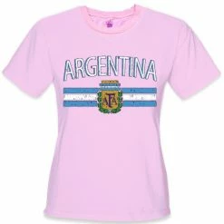 Bewild Argentina Vintage Flag International Girls T-Shirt