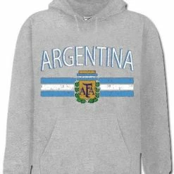 Bewild Argentina Vintage Flag International Hoodie Nationality & Ethnic