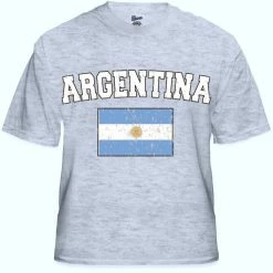Bewild Argentina Vintage Flag International Mens T-Shirt 15 Bewild Argentina Vintage Flag International Mens T-Shirt
