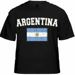 Bewild Argentina Vintage Flag International Mens T-Shirt 17 Bewild Argentina Vintage Flag International Mens T-Shirt