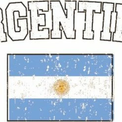Bewild Argentina Vintage Flag International Mens T-Shirt 18 Bewild Argentina Vintage Flag International Mens T-Shirt