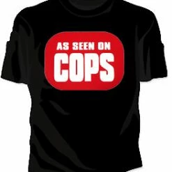Bewild Cool Funny & Offensive As Seen On Cops Girls T-Shirt