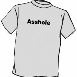 Bewild Asshole T-Shirt Cool Funny & Offensive