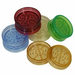 Bewild Herb Grinders - Assorted Economy Acrylic Herb Grinder