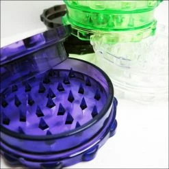 Bewild Herb Grinders - Assorted Economy Acrylic Herb Grinder