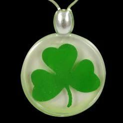 Bewild Assorted Green Light Up Irish St. Patrick's Day Necklace