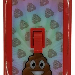 Bewild Assorted Stick-on Super Bright Emoji Wall Switch Night Light