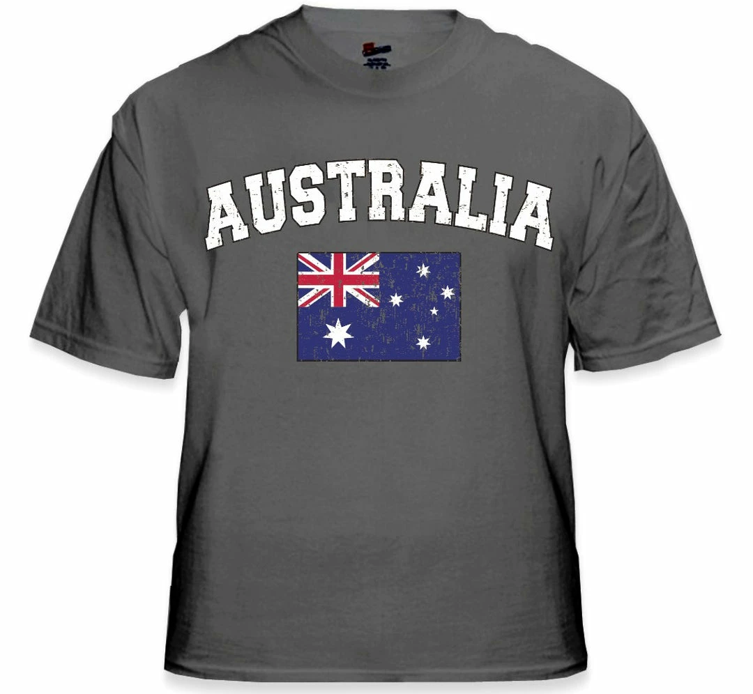 Bewild Australia Vintage Flag International Mens T-Shirt Nationality & Ethnic 6 Bewild Australia Vintage Flag International Mens T-Shirt Nationality & Ethnic