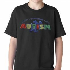 Bewild Autism Awareness - Accept, Understand, Love Kids T-shirt