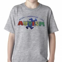 Bewild Autism Awareness - Accept, Understand, Love Kids T-shirt