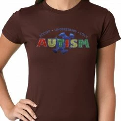 Bewild Autism Awareness - Accept, Understand, Love Ladies T-shirt 13 Bewild Autism Awareness - Accept, Understand, Love Ladies T-shirt