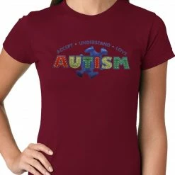 Bewild Autism Awareness - Accept, Understand, Love Ladies T-shirt 19 Bewild Autism Awareness - Accept, Understand, Love Ladies T-shirt