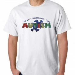 Bewild Autism Awareness - Accept, Understand, Love Mens T-shirt