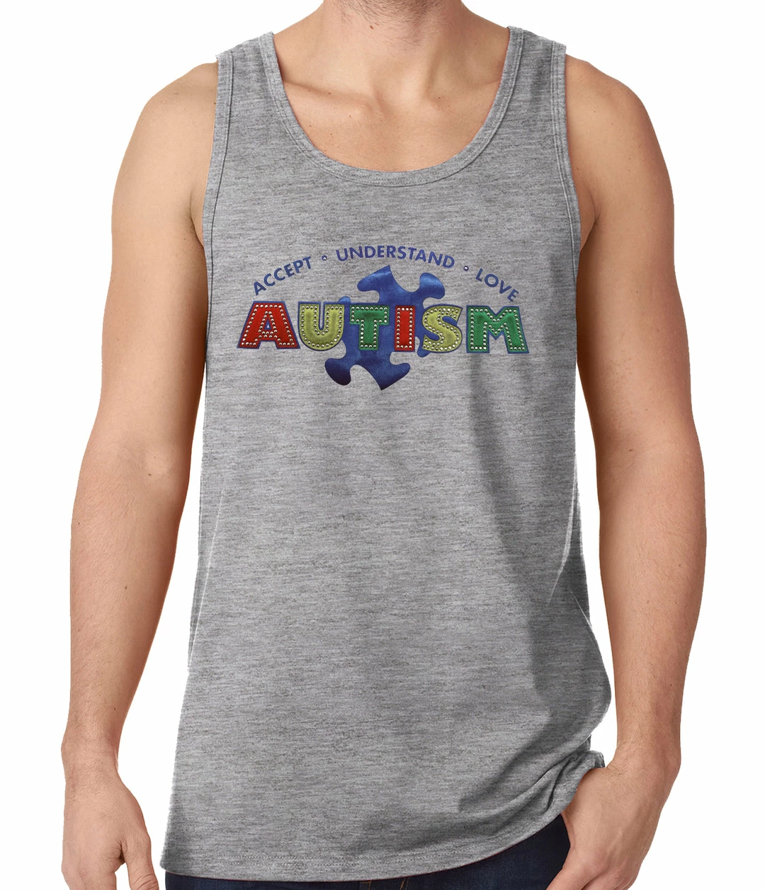 Bewild Positive Reinforcement Autism Awareness - Accept, Understand, Love Tank Top 6 Bewild Positive Reinforcement Autism Awareness - Accept, Understand, Love Tank Top