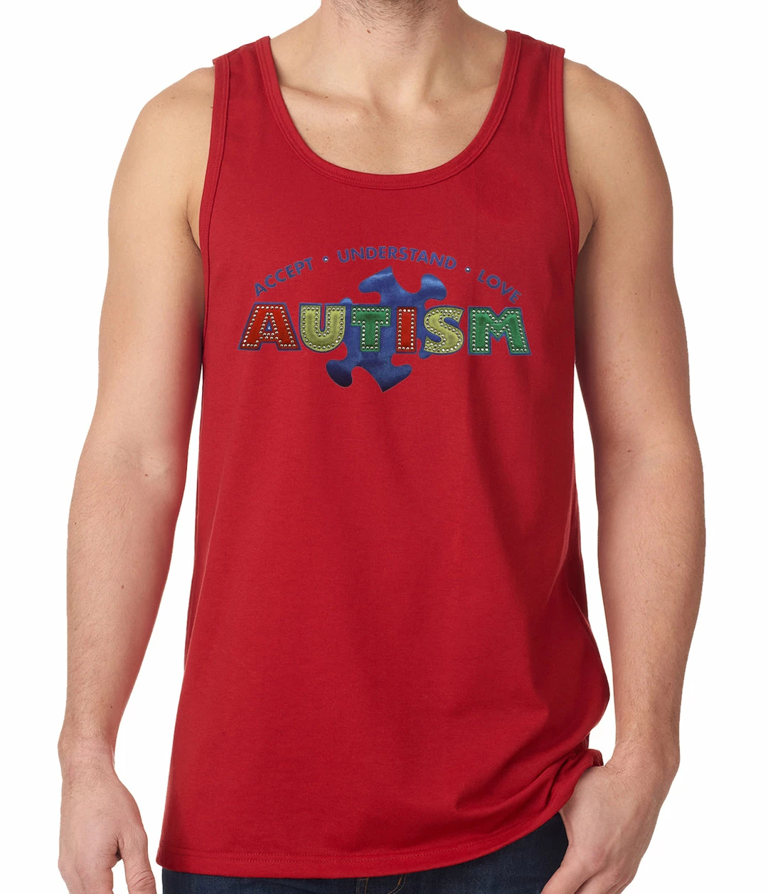 Bewild Positive Reinforcement Autism Awareness - Accept, Understand, Love Tank Top 7 Bewild Positive Reinforcement Autism Awareness - Accept, Understand, Love Tank Top