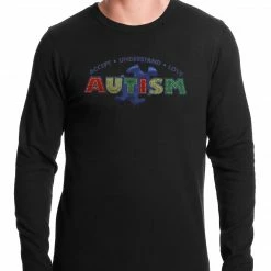 Bewild Autism Awareness - Accept, Understand, Love Thermal Shirt
