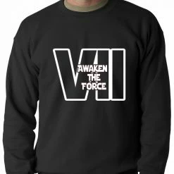 Bewild Awaken The Force VII Adult Crewneck Sweatshirt