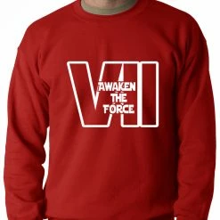 Bewild Awaken The Force VII Adult Crewneck Sweatshirt