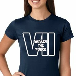 Bewild Awaken The Force VII Girls T-shirt Comic Con & Gaming Clothing Video Game