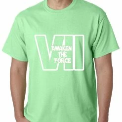 Bewild Awaken The Force VII Mens T-shirt Comic Con & Gaming Clothing, Video Game