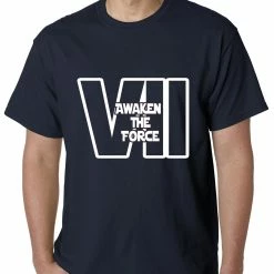 Bewild Awaken The Force VII Mens T-shirt Comic Con & Gaming Clothing, Video Game