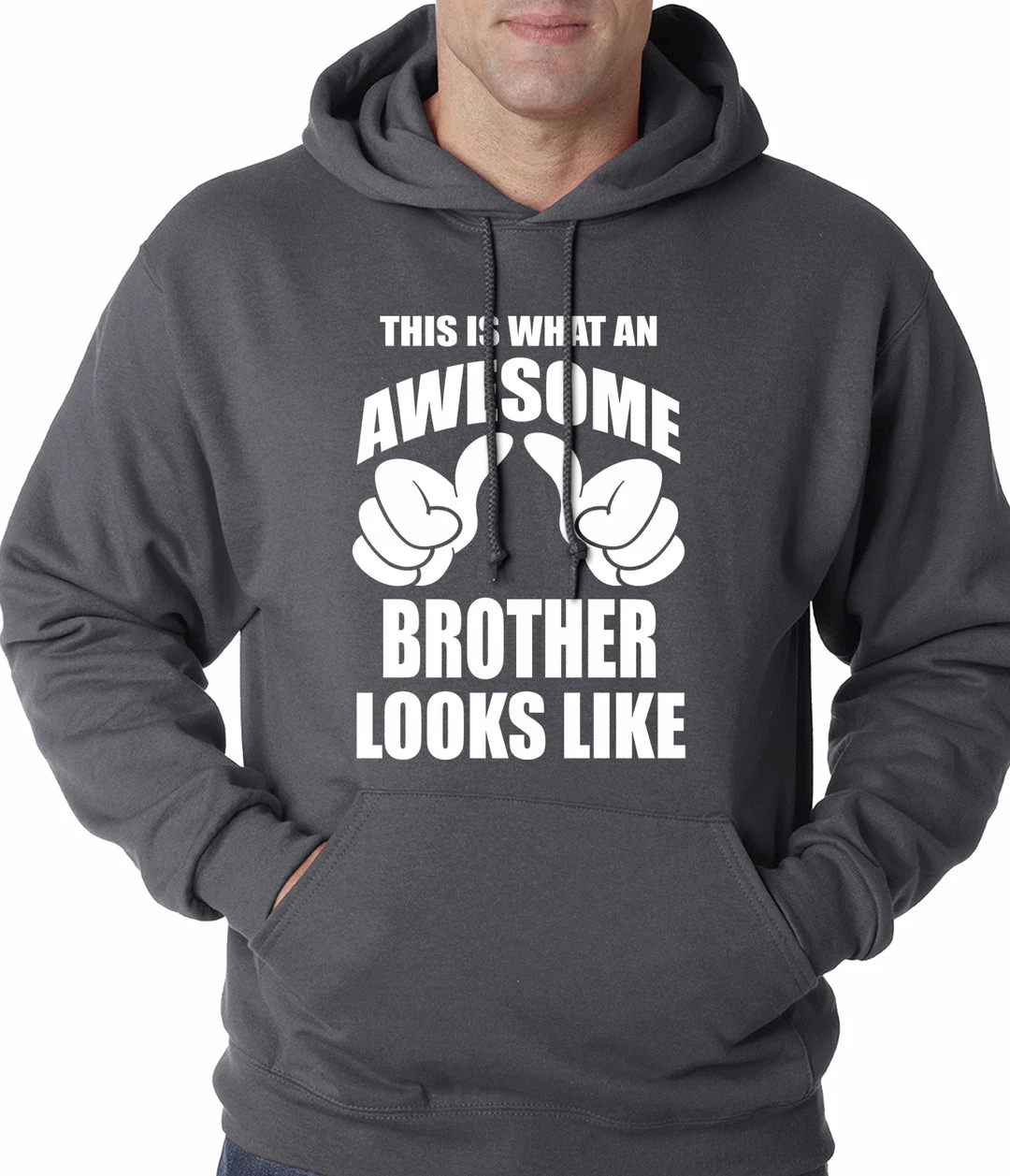 Bewild Positive Reinforcement Awesome Brother Adult Hoodie 5 Bewild Positive Reinforcement Awesome Brother Adult Hoodie