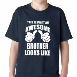 Bewild Awesome Brother Kids T-shirt Positive Reinforcement