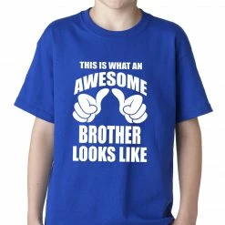Bewild Awesome Brother Kids T-shirt Positive Reinforcement