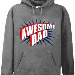 Bewild Awesome Dad Adult Hoodie Positive Reinforcement