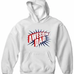 Bewild Awesome Dad Adult Hoodie Positive Reinforcement